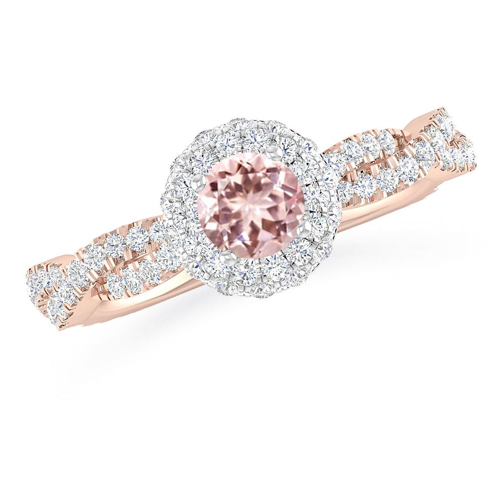 Rose Gold - Morganite