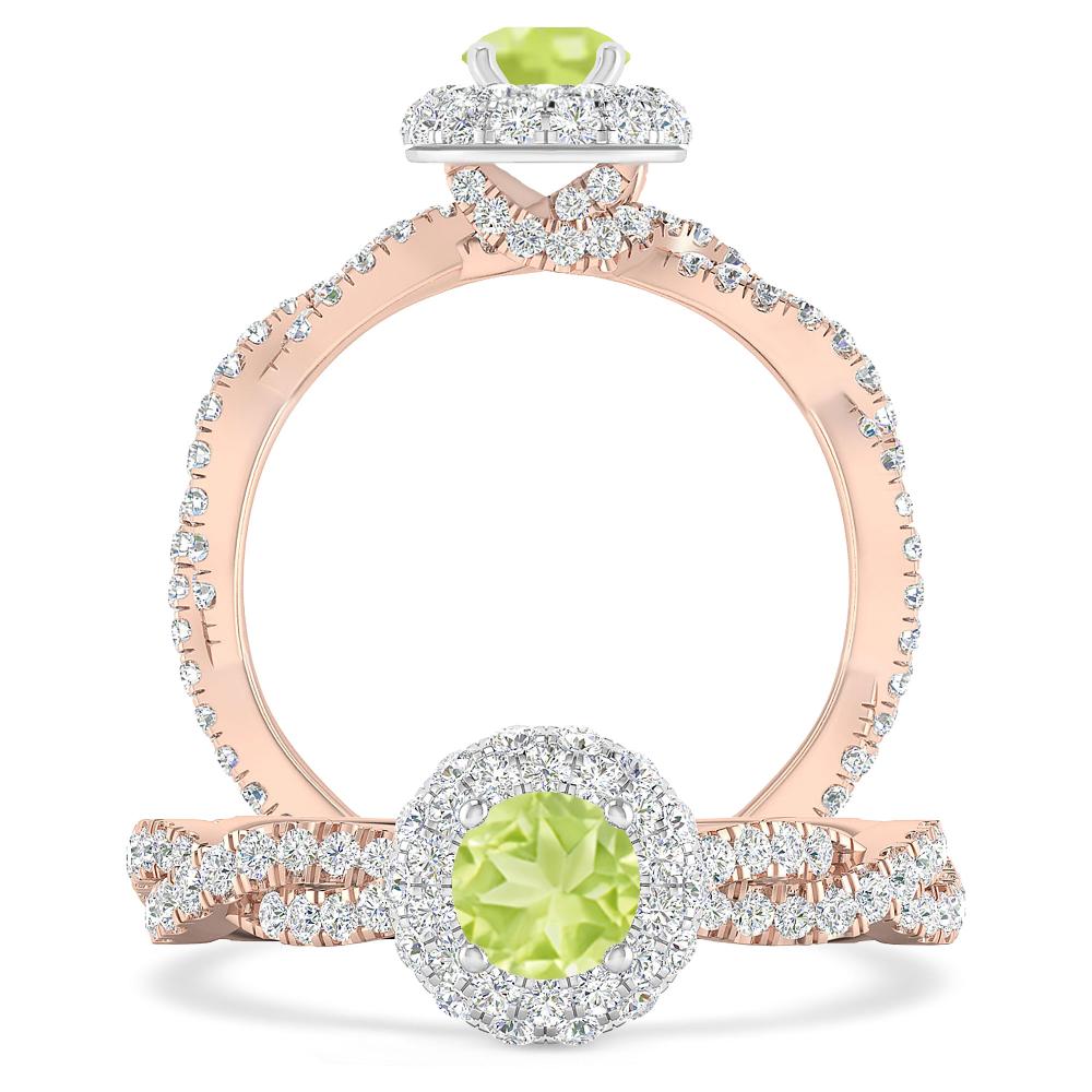 Rose Gold - Peridot