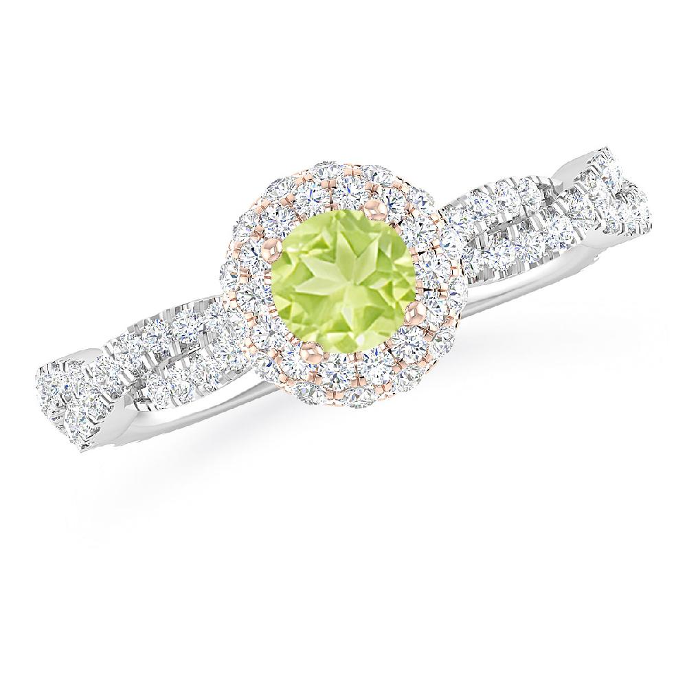 White Gold - Peridot