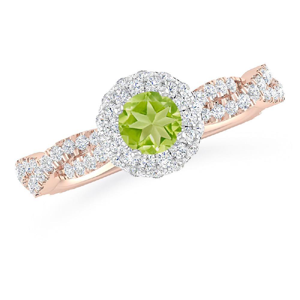 Rose Gold - Peridot
