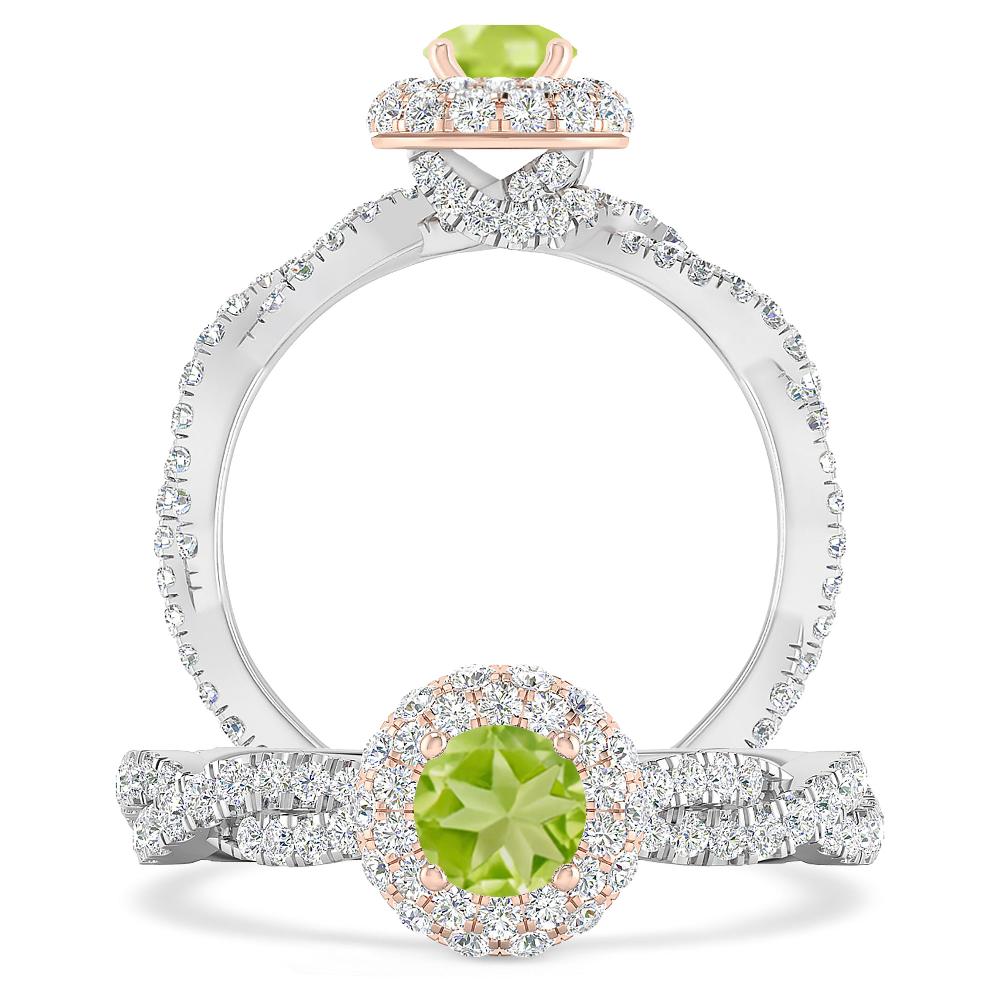 White Gold - Peridot