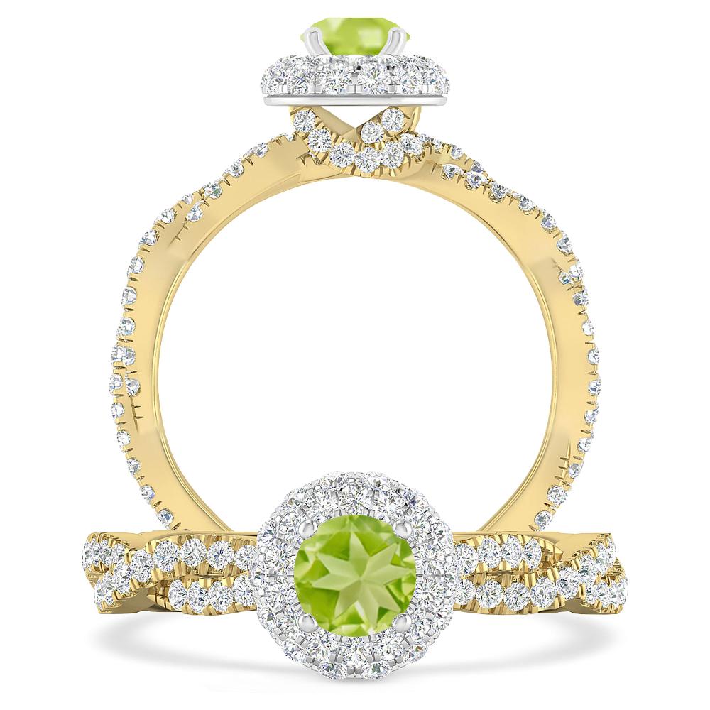 Yellow Gold - Peridot