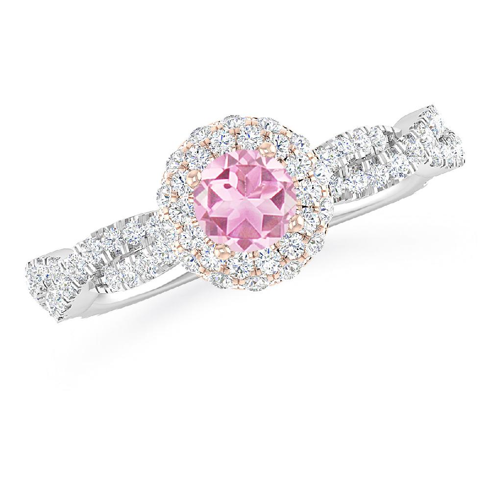 White Gold - Pink Tourmaline