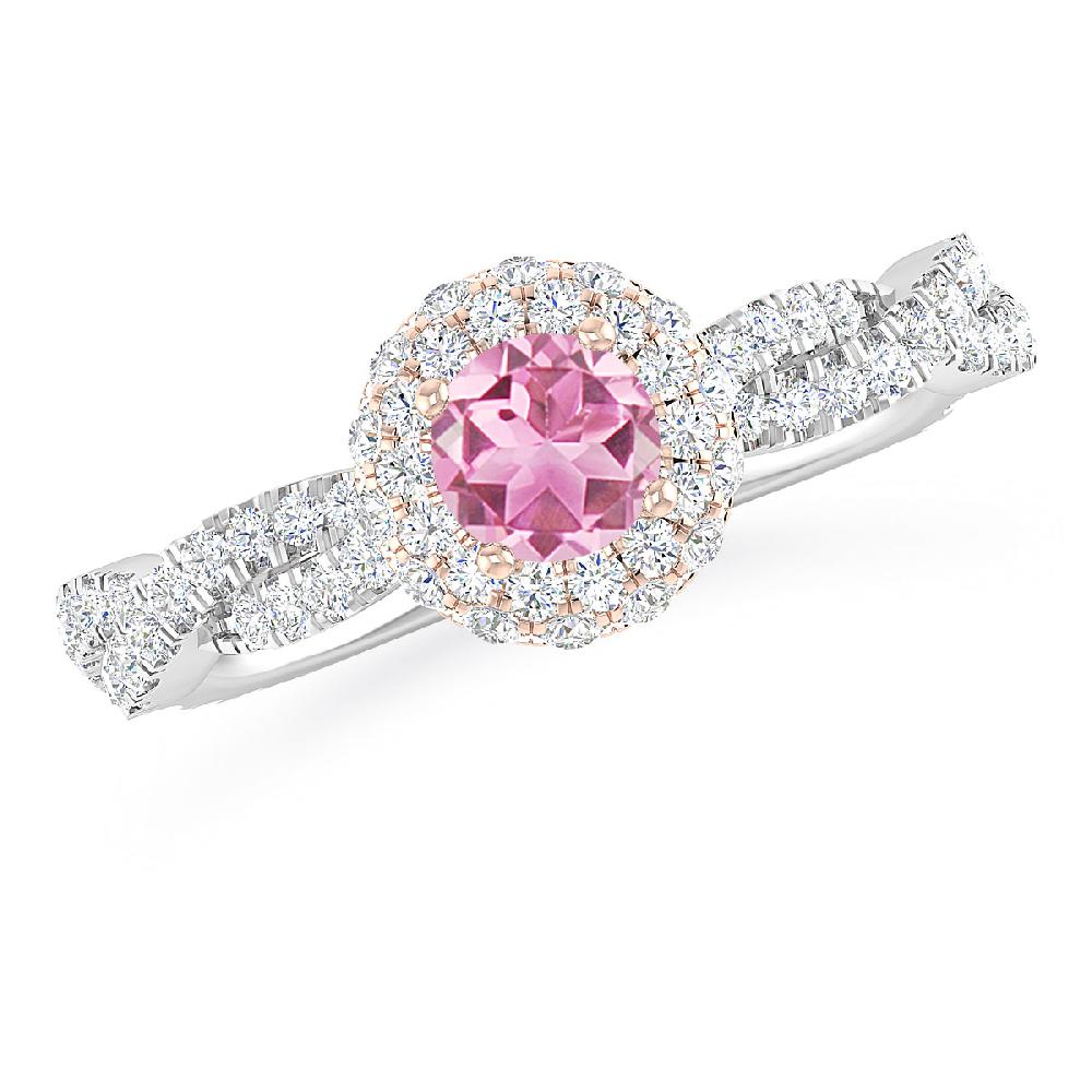 White Gold - Pink Tourmaline