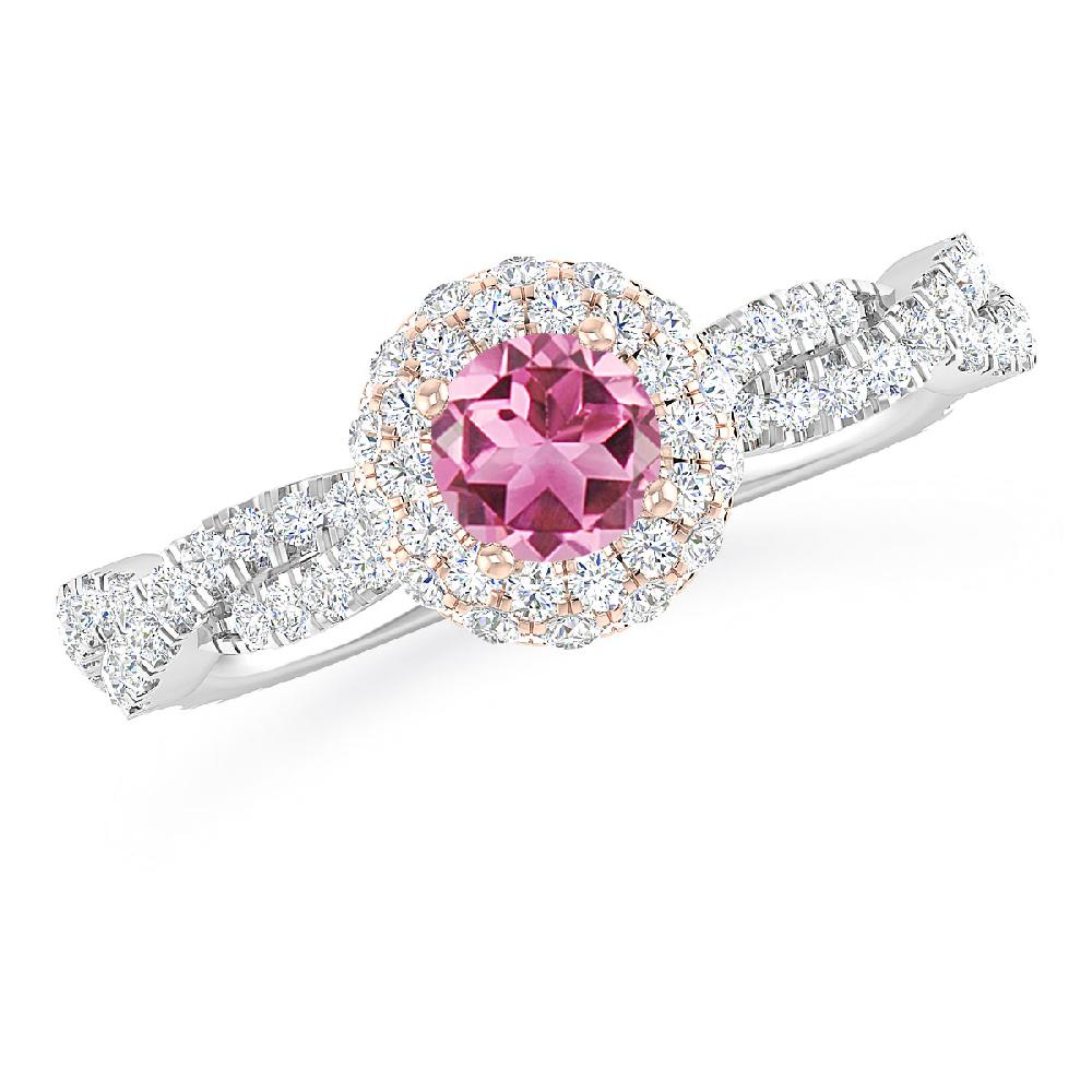 White Gold - Pink Tourmaline