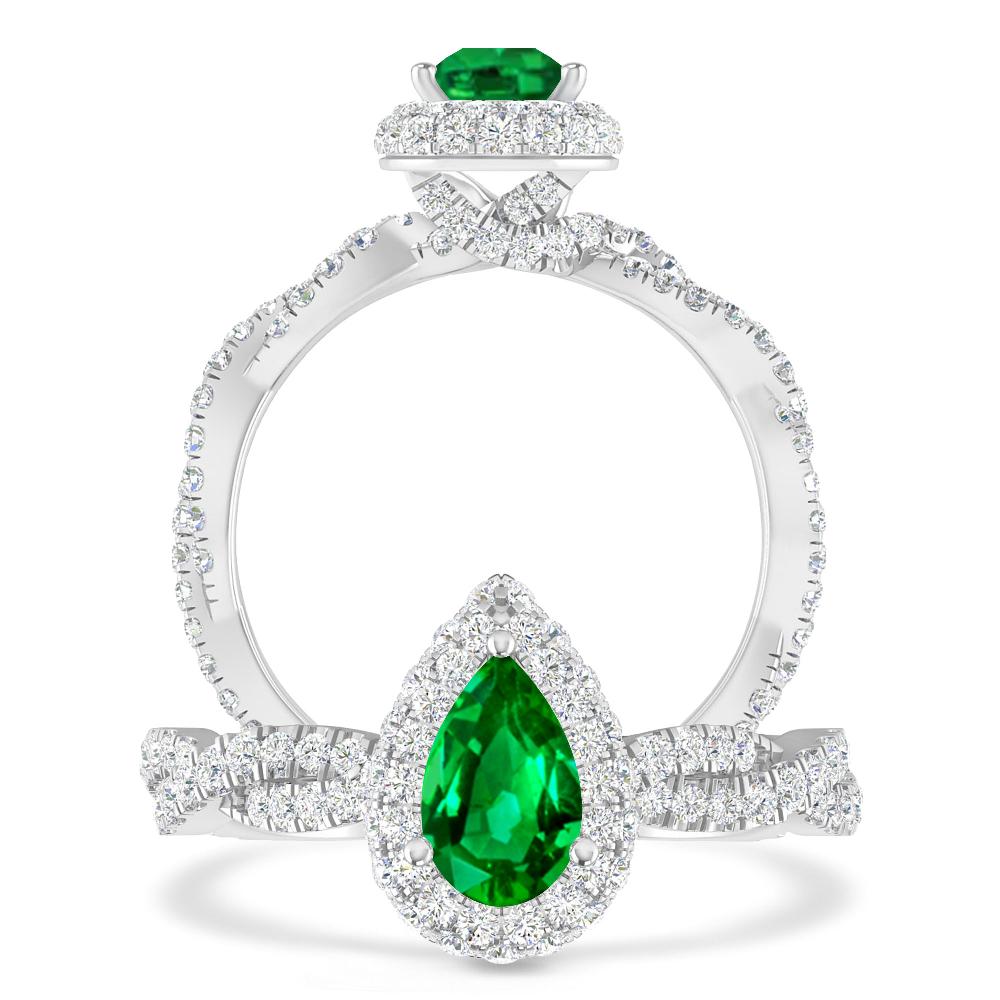 White Gold - Emerald