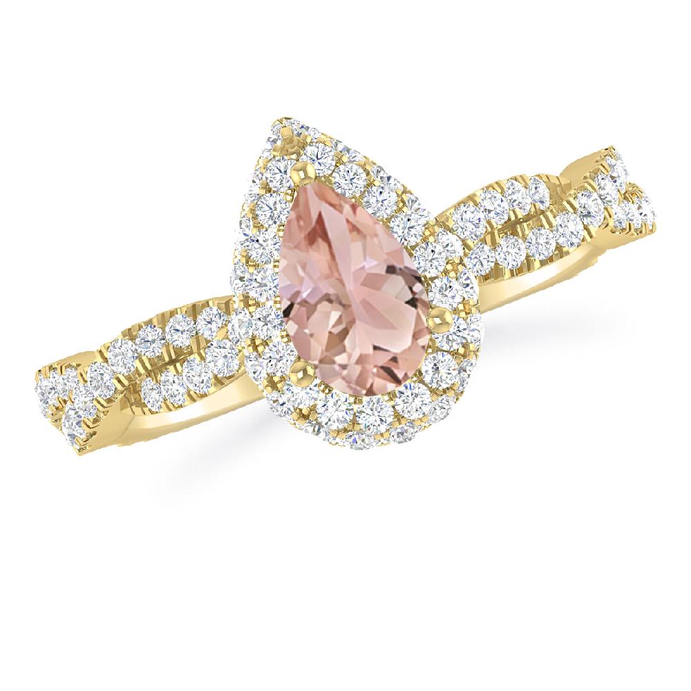 Yellow Gold - Morganite