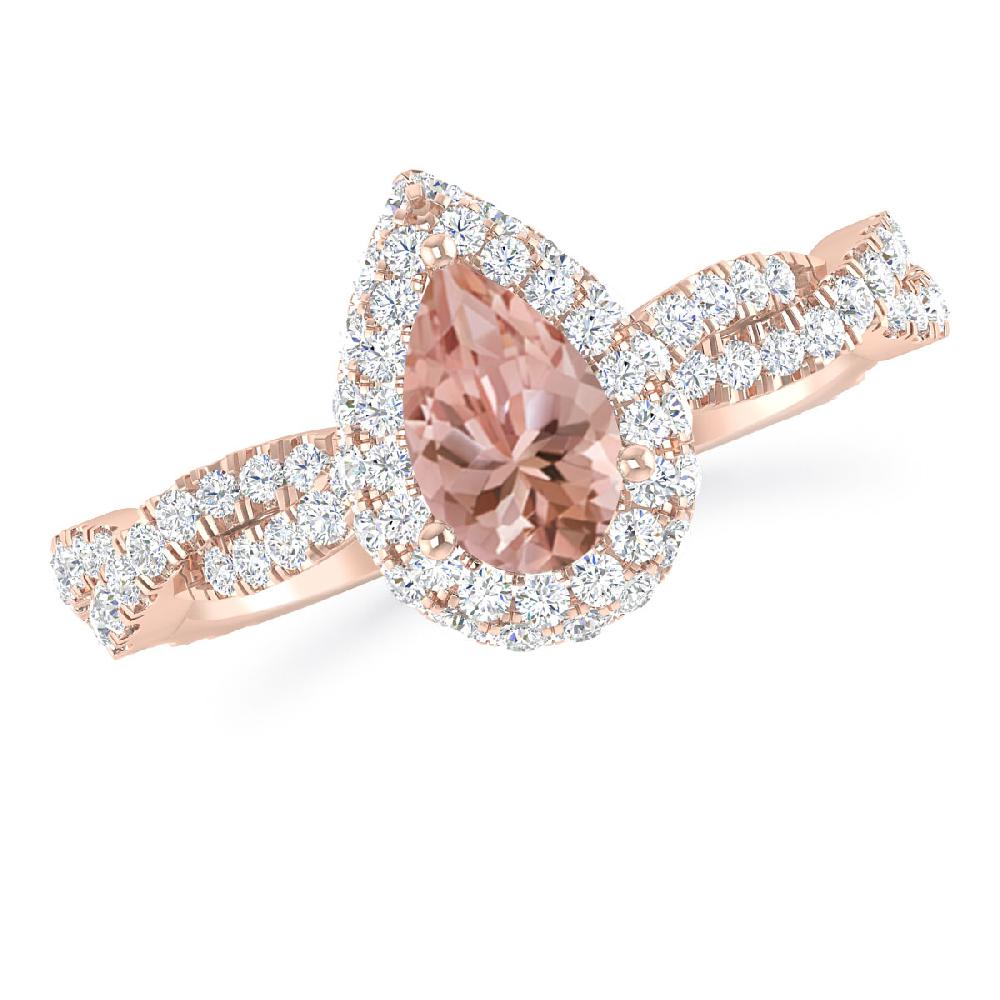 Rose Gold - Morganite