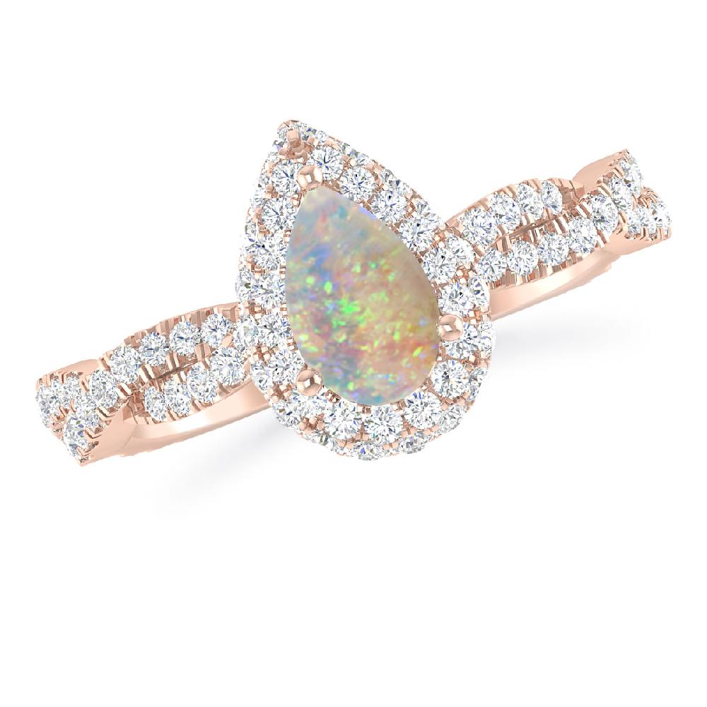 Rose Gold - Opal