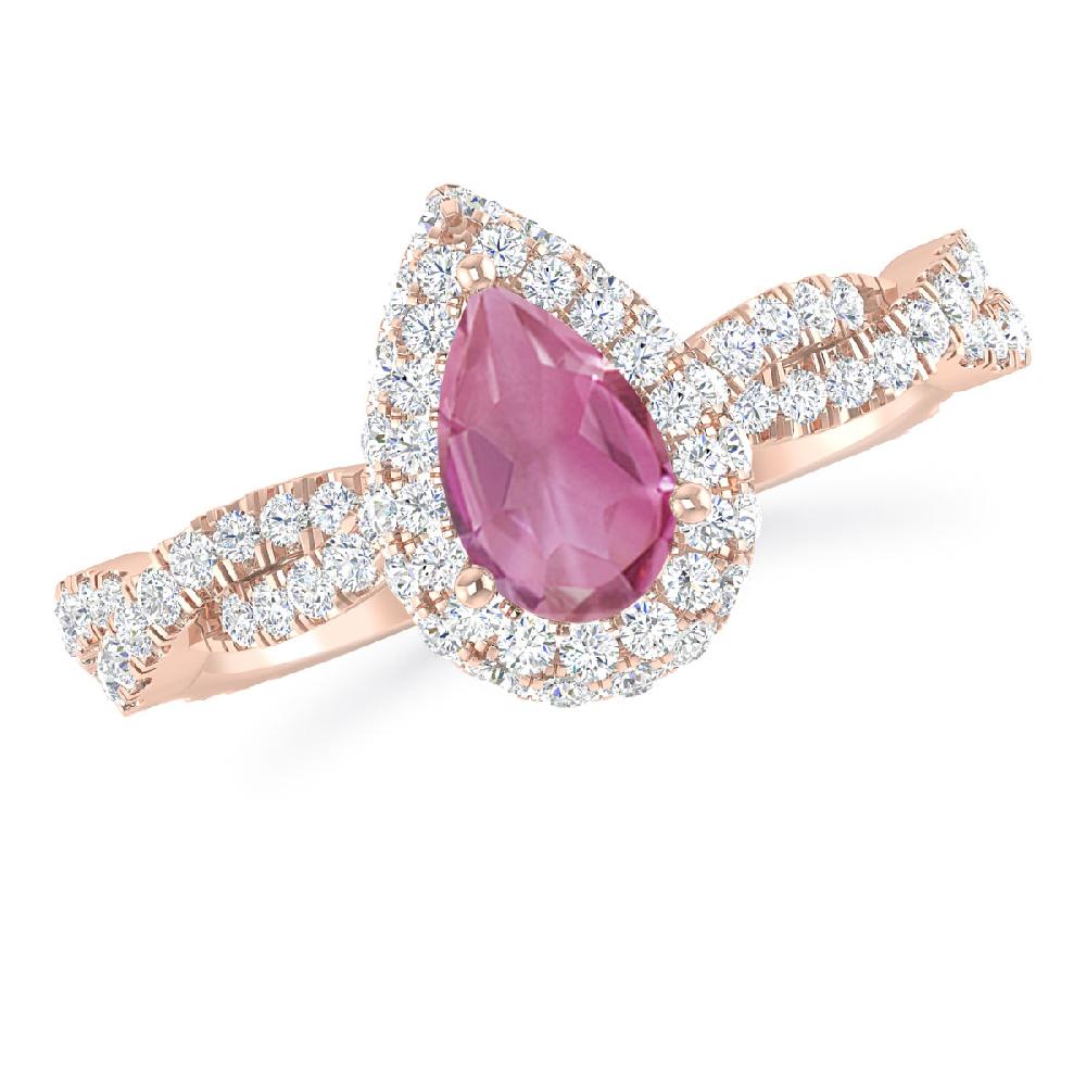 Rose Gold - Pink Tourmaline