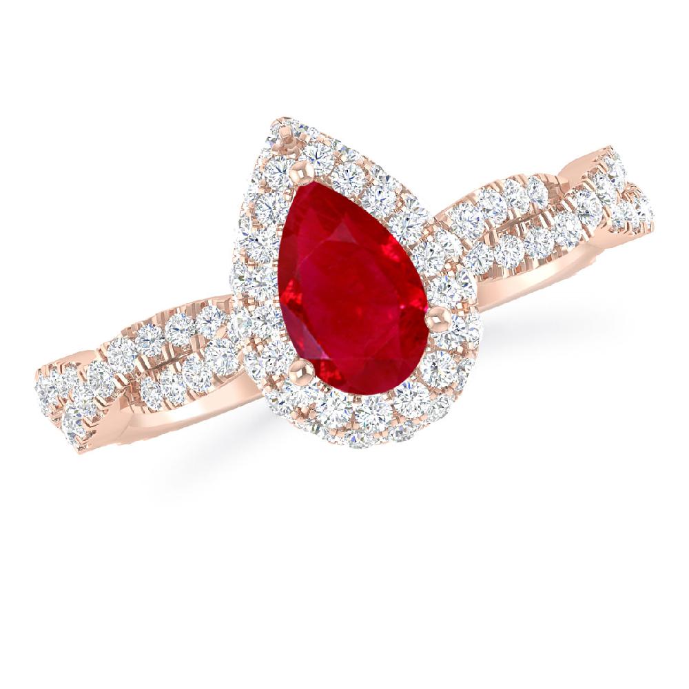 Rose Gold - Ruby