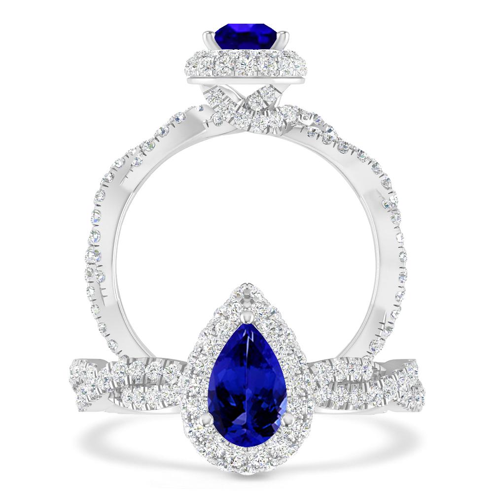 White Gold - Tanzanite