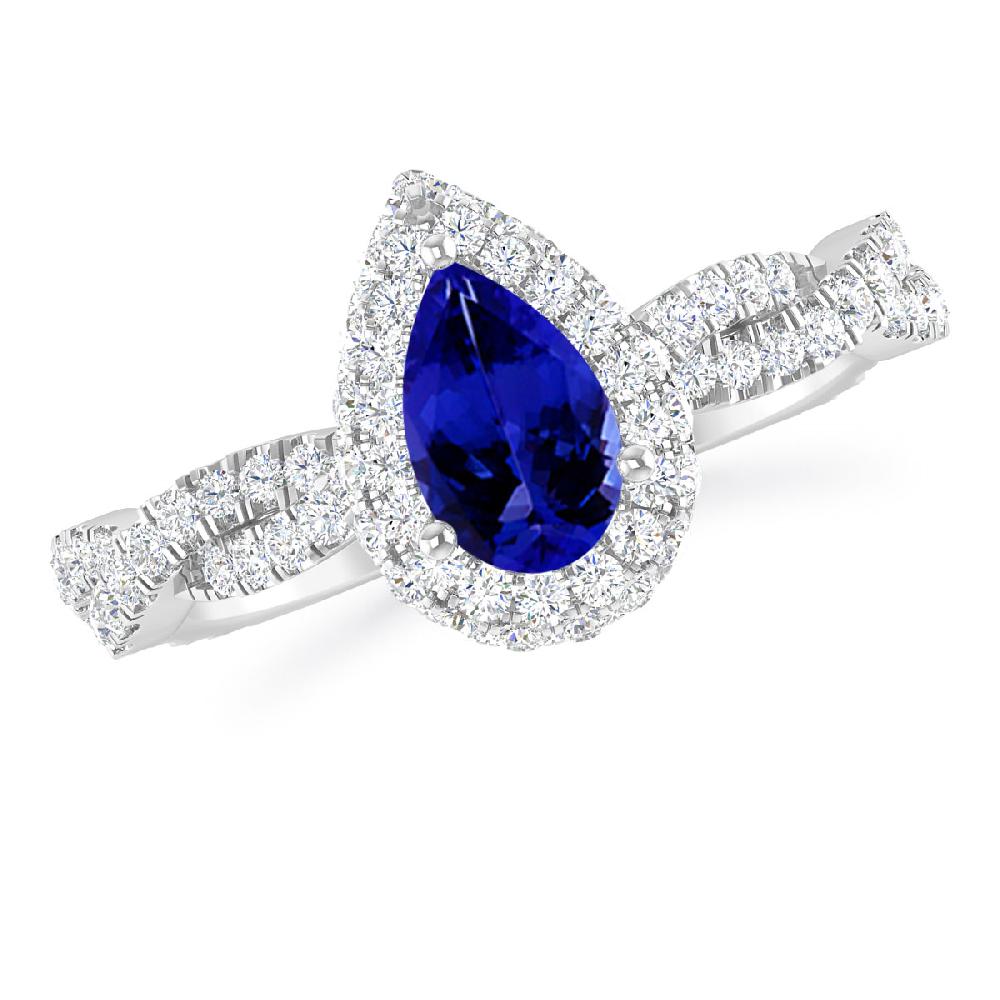 White Gold - Tanzanite