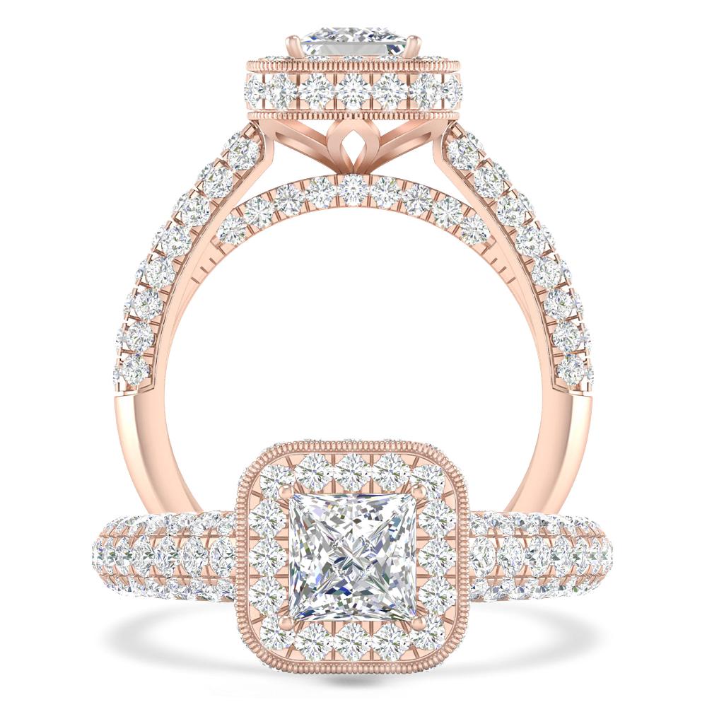 Rose Gold - Diamond