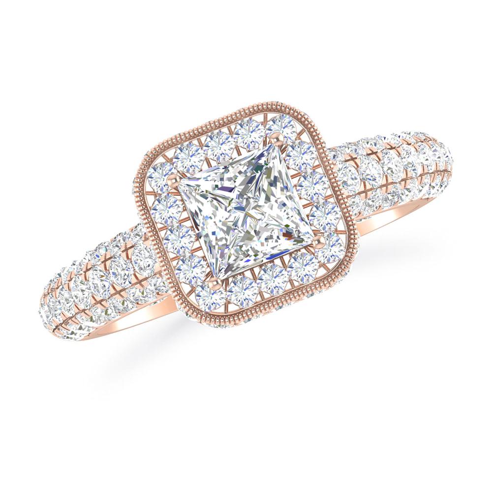 Rose Gold - Diamond