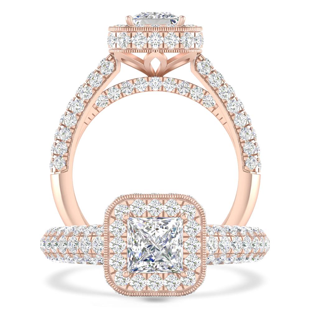Rose Gold - Diamond