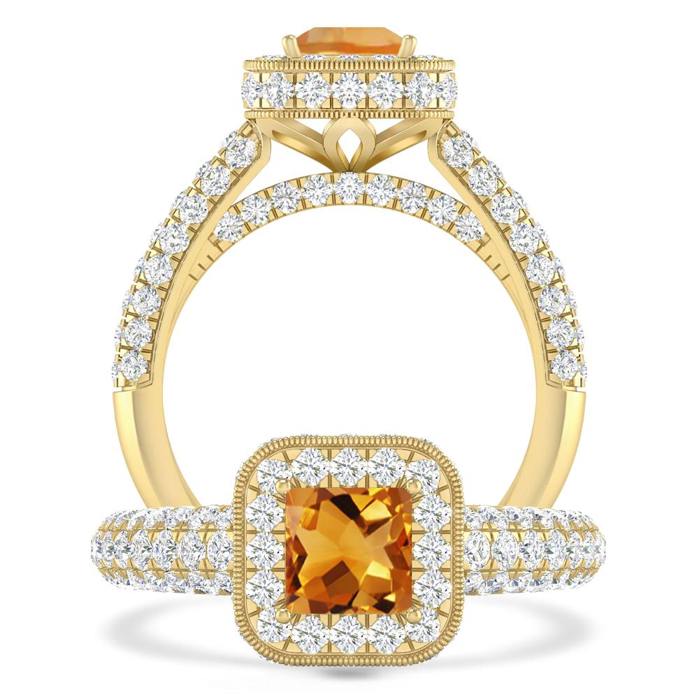 Yellow Gold - Citrine