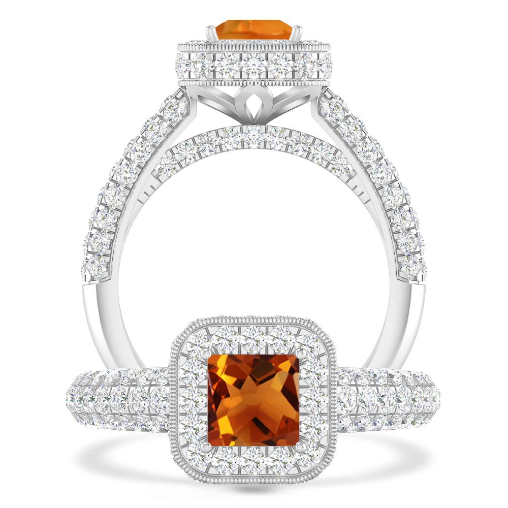 White Gold - Citrine