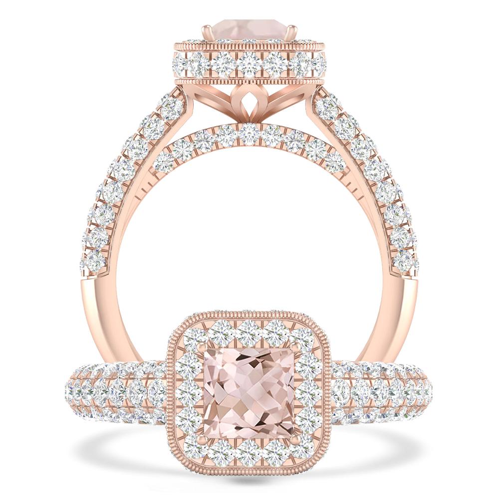 Rose Gold - Morganite