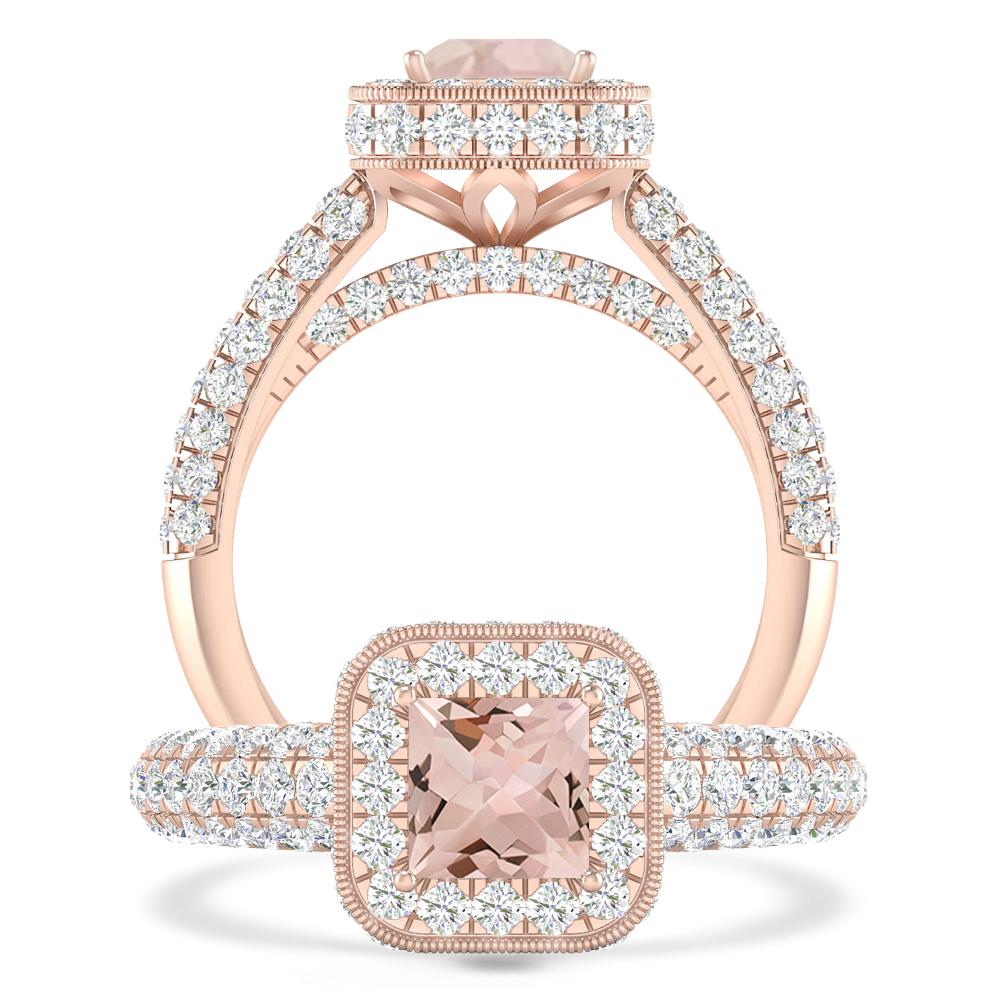 Rose Gold - Morganite