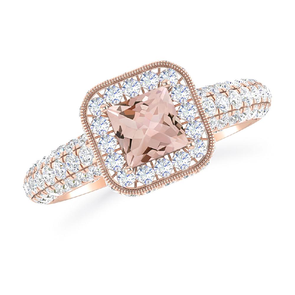 Rose Gold - Morganite