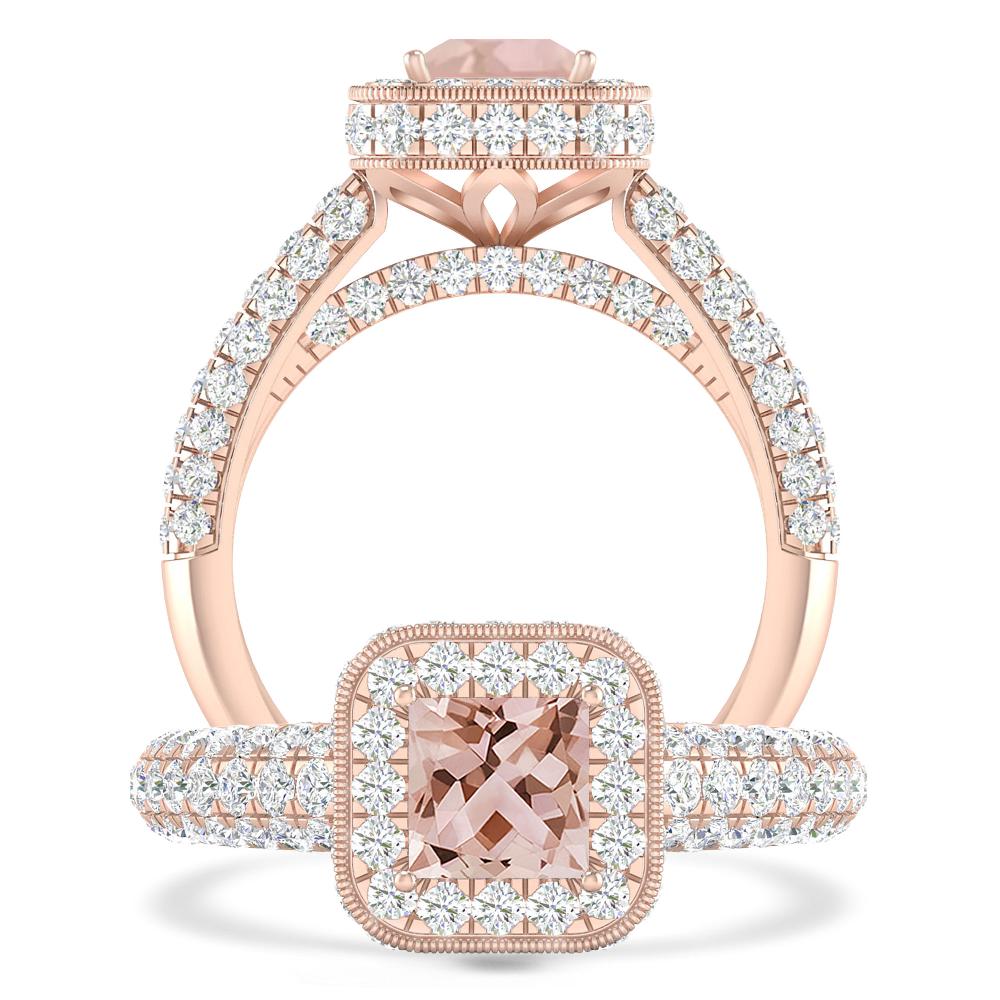 Rose Gold - Morganite