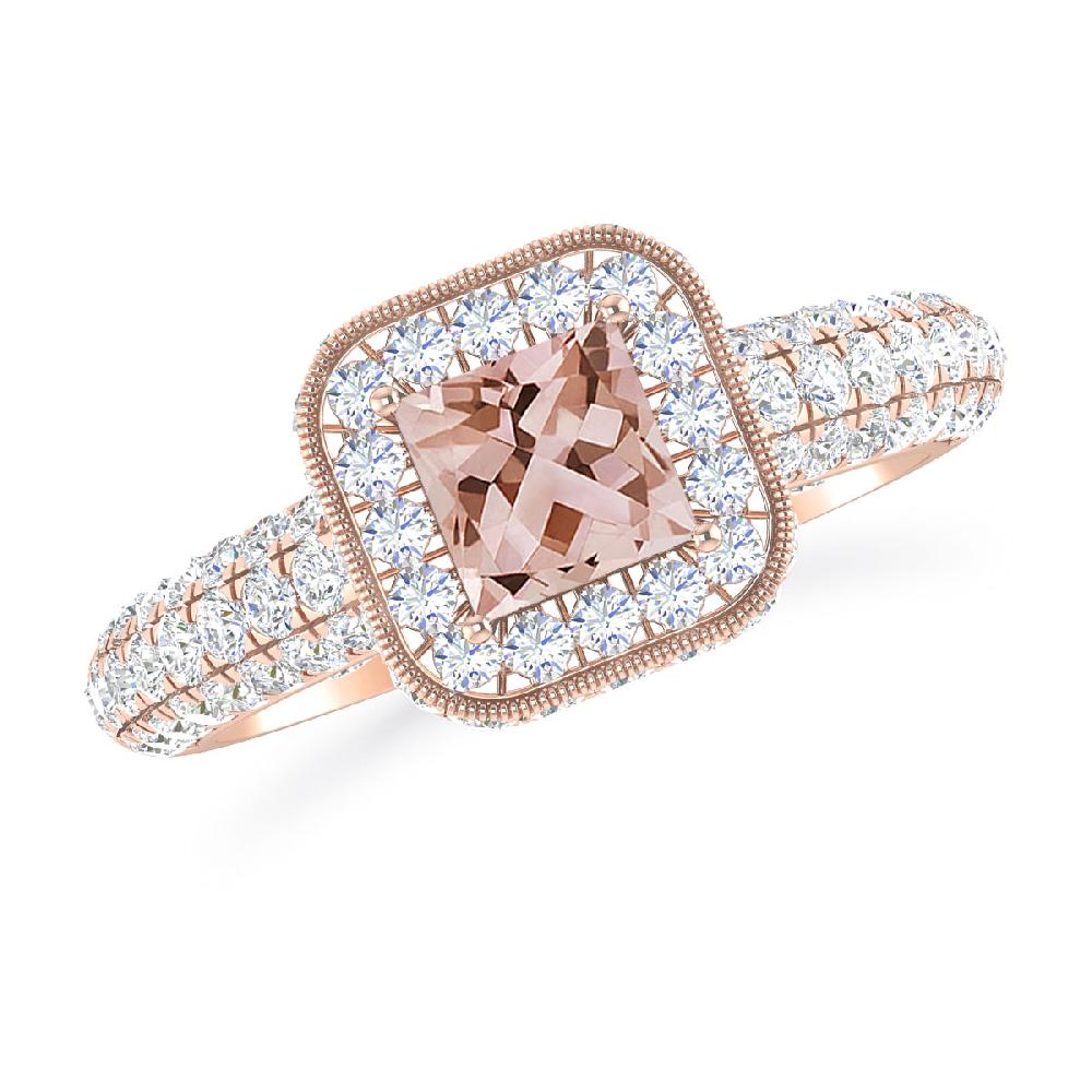 Rose Gold - Morganite