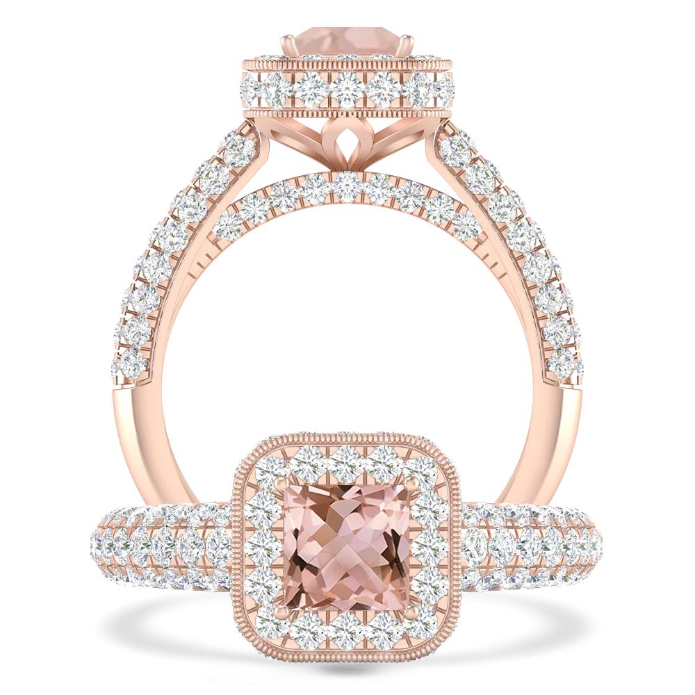 Rose Gold - Morganite