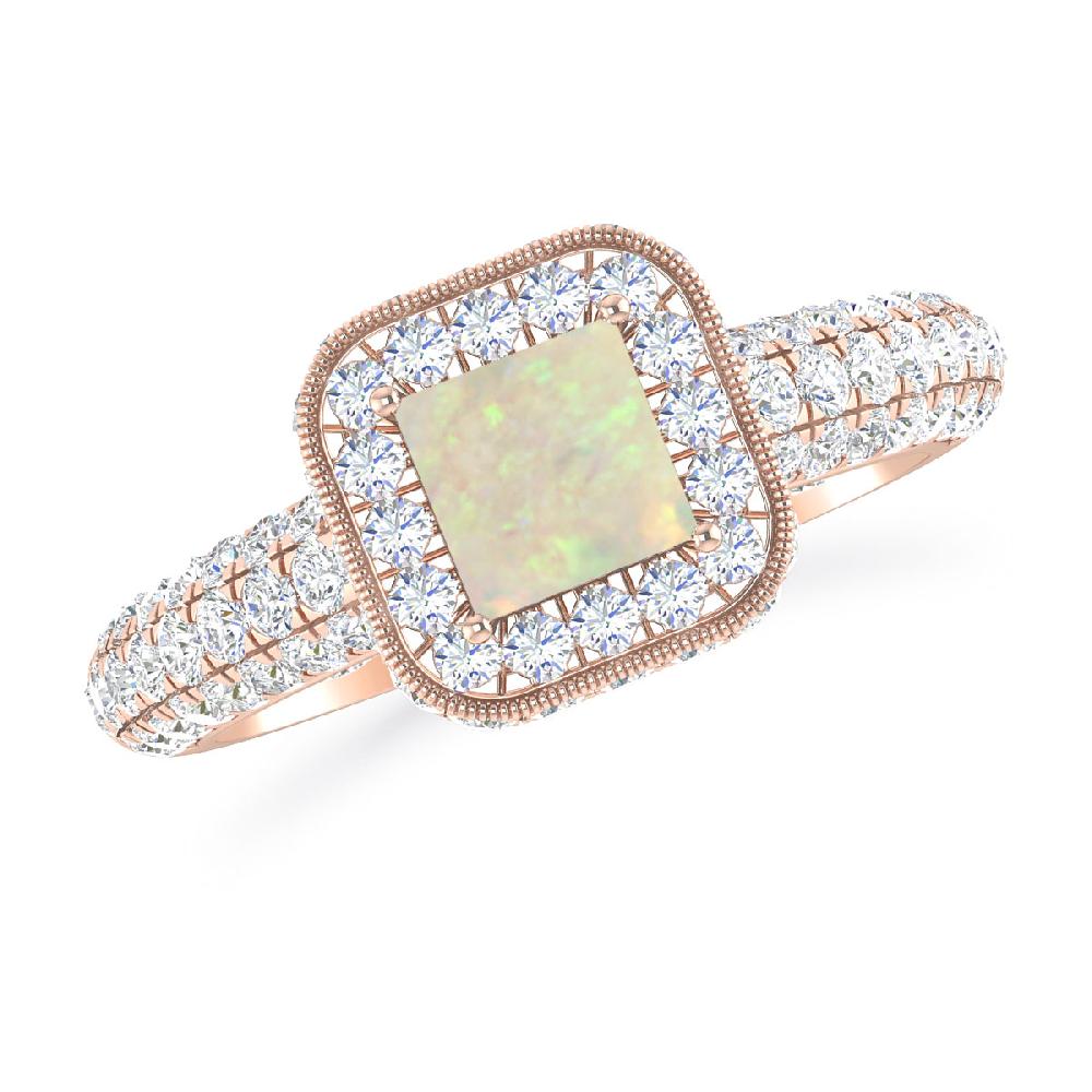 Rose Gold - Opal