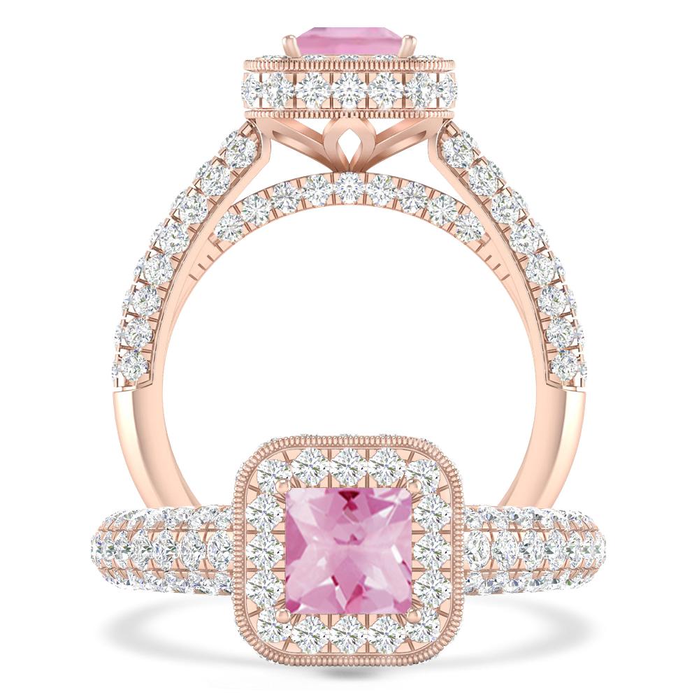 Rose Gold - Pink Tourmaline