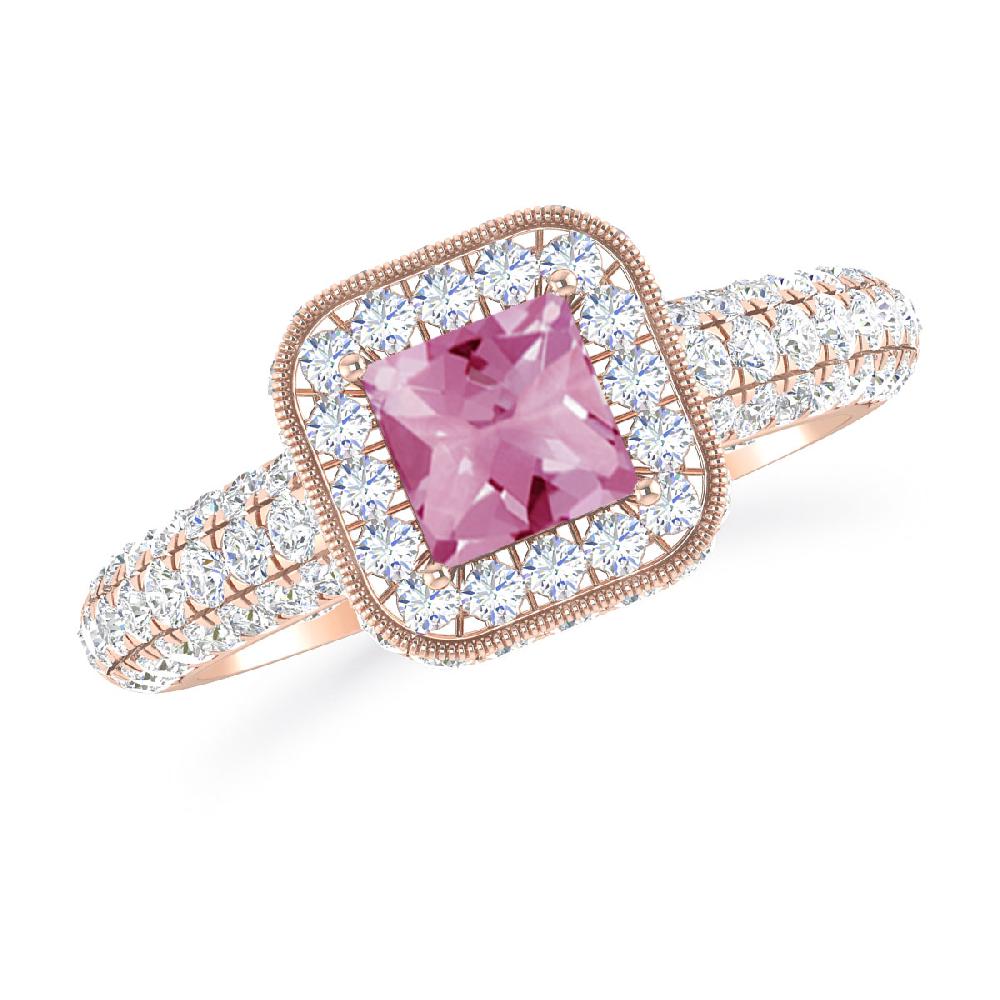 Rose Gold - Pink Tourmaline