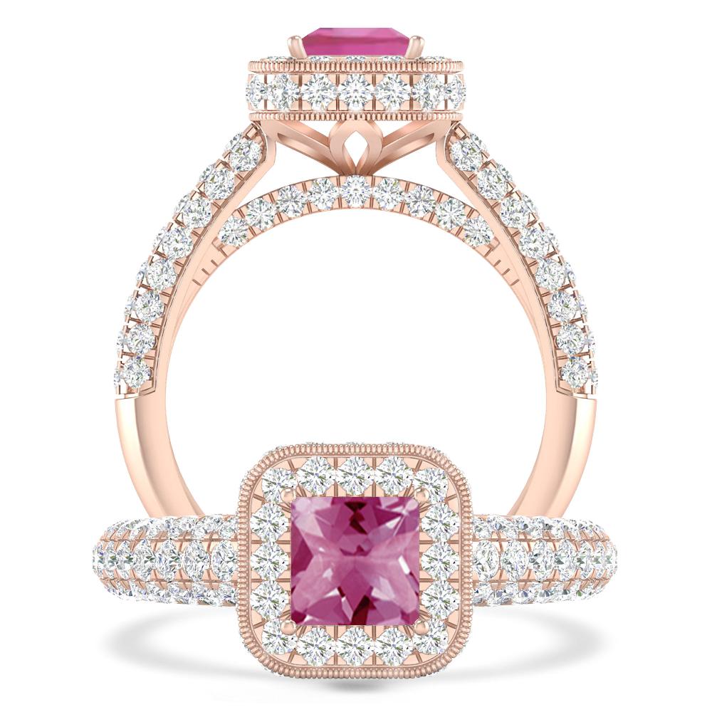 Rose Gold - Pink Tourmaline