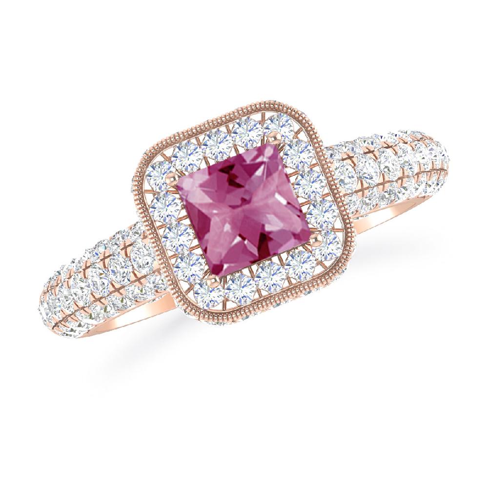 Rose Gold - Pink Tourmaline