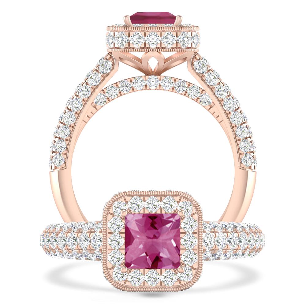 Rose Gold - Pink Tourmaline