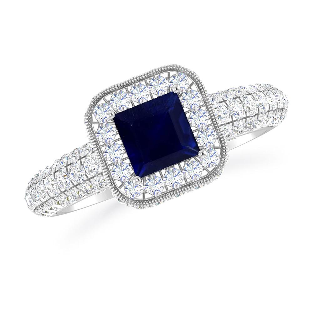 White Gold - Sapphire