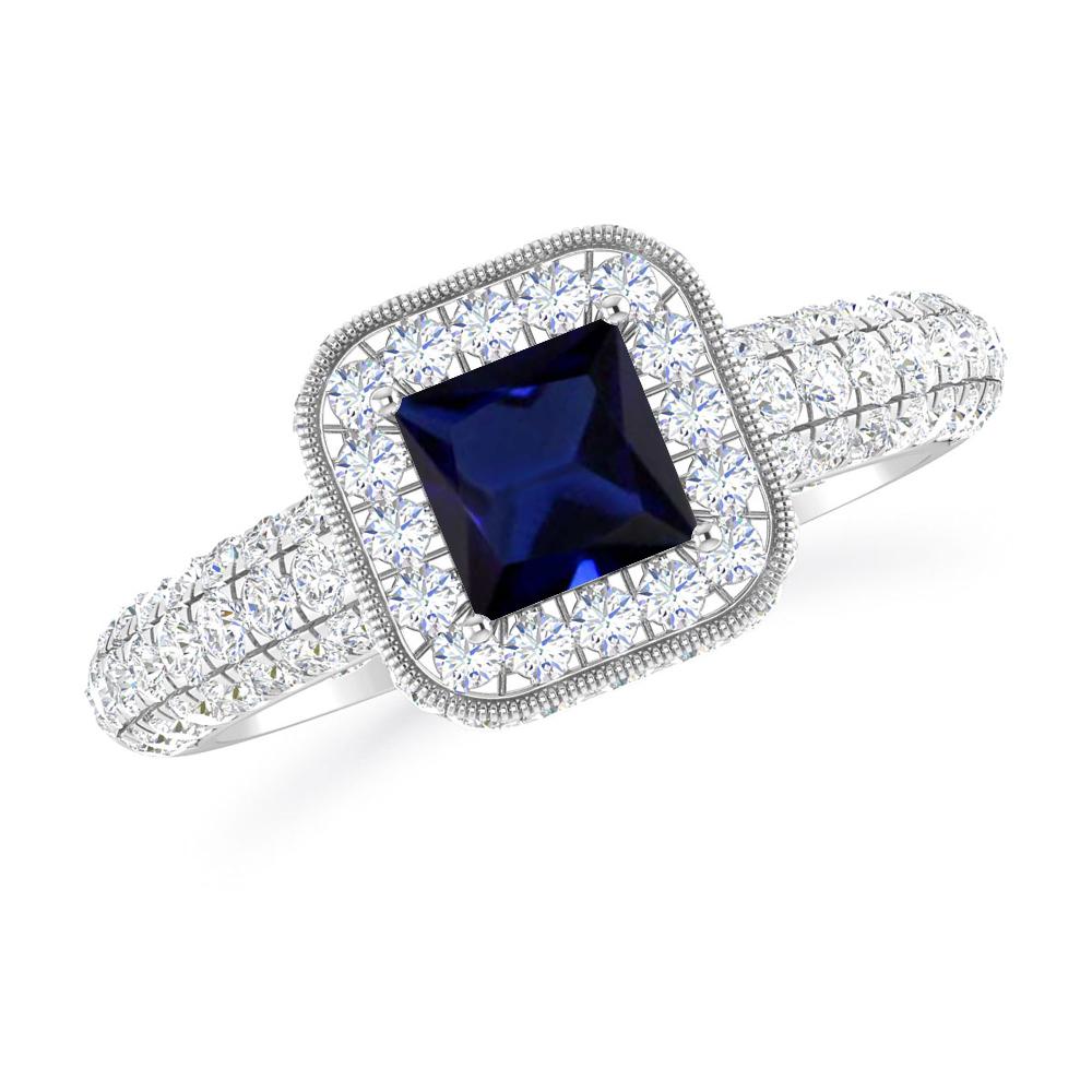 White Gold - Sapphire