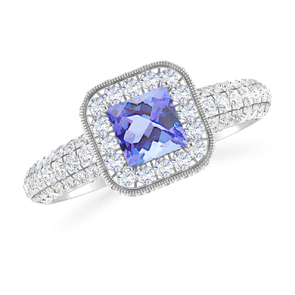 White Gold - Tanzanite
