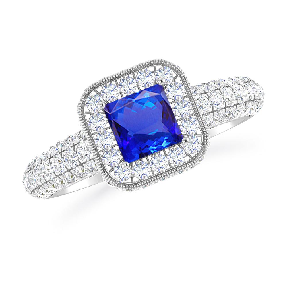 White Gold - Tanzanite