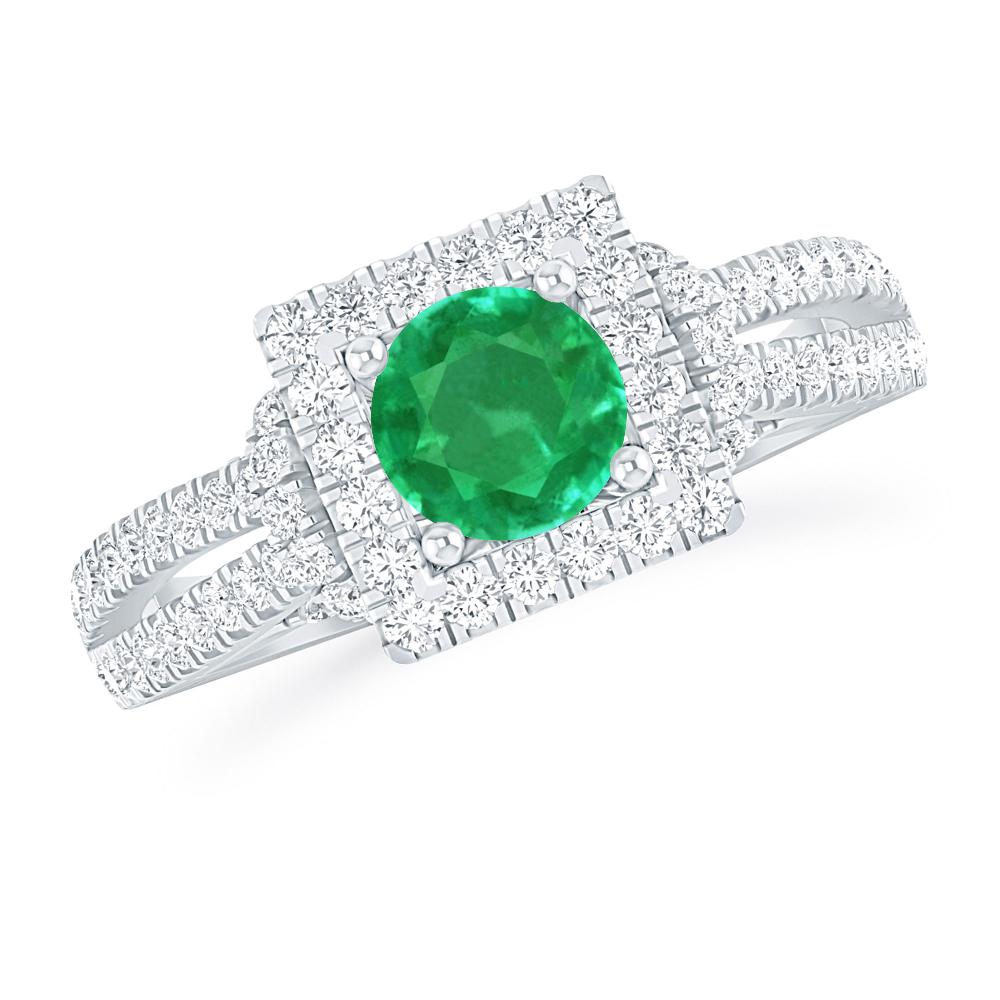 White Gold - Emerald