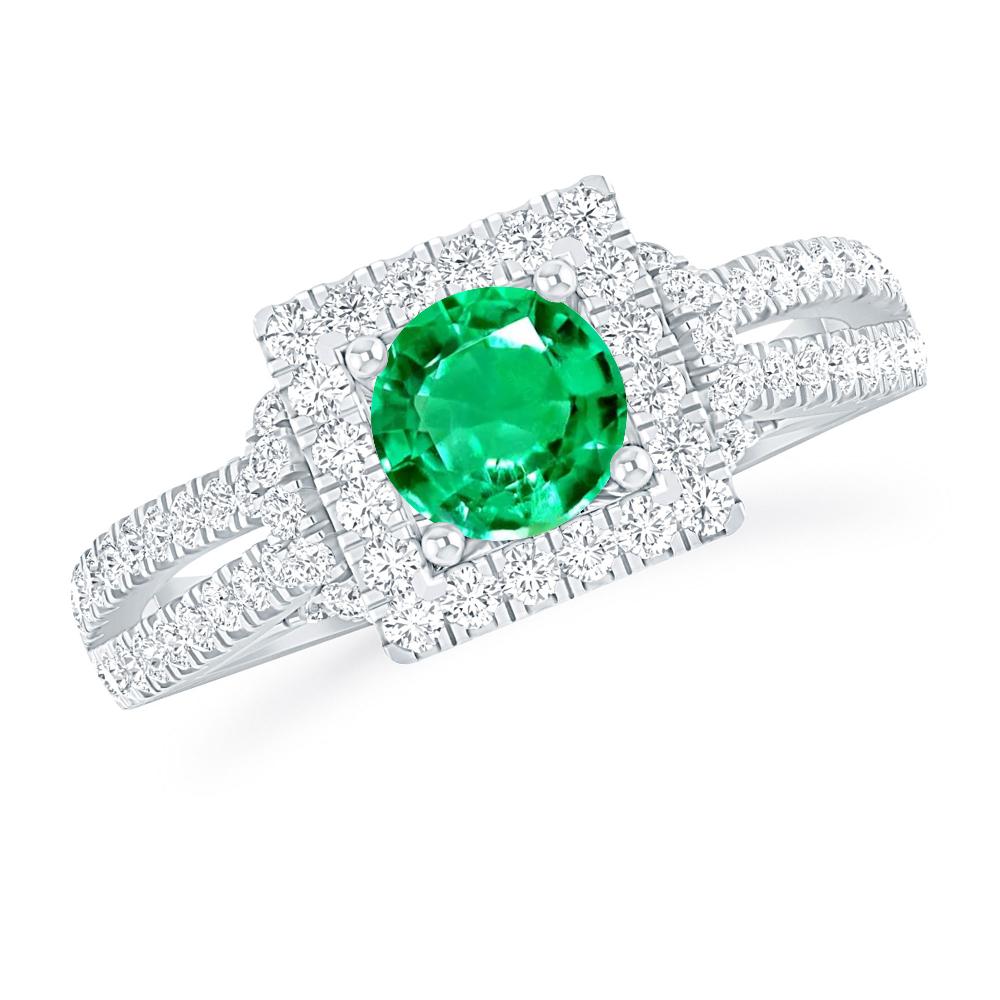 White Gold - Emerald