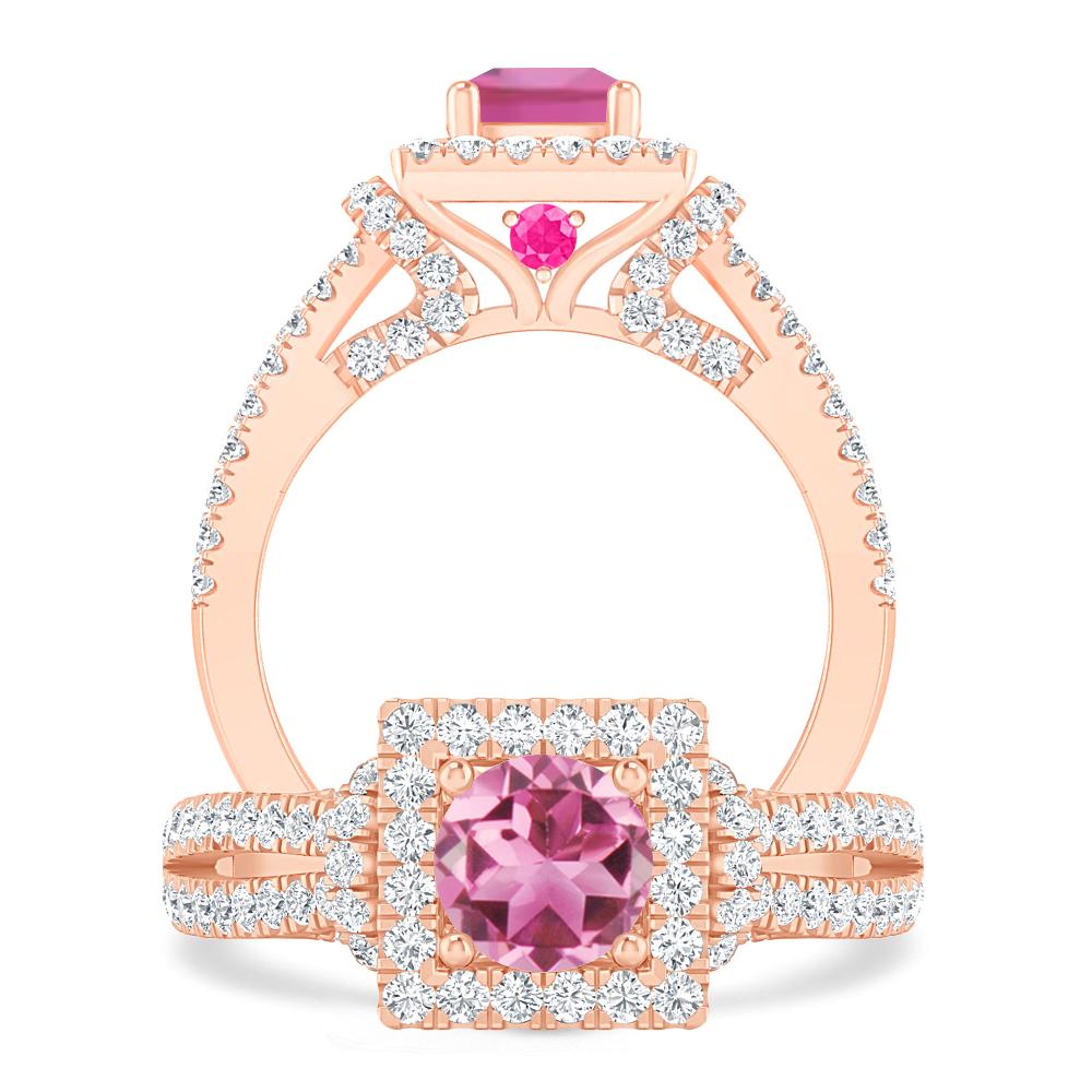 Rose Gold - Pink Tourmaline