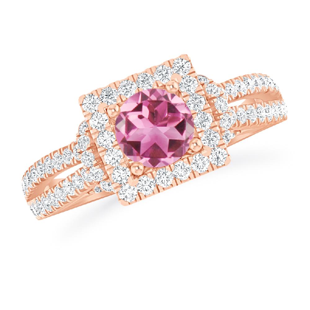 Rose Gold - Pink Tourmaline