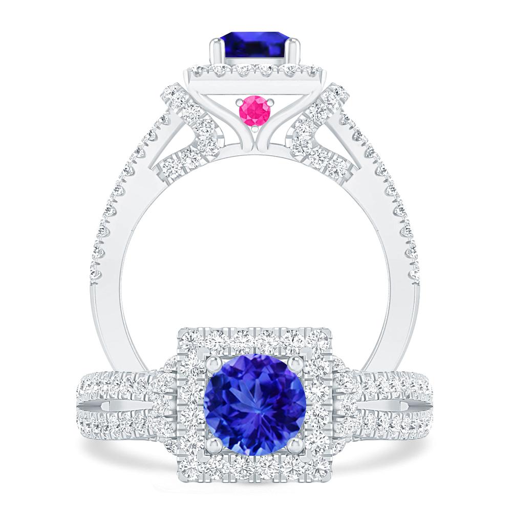 White Gold - Tanzanite