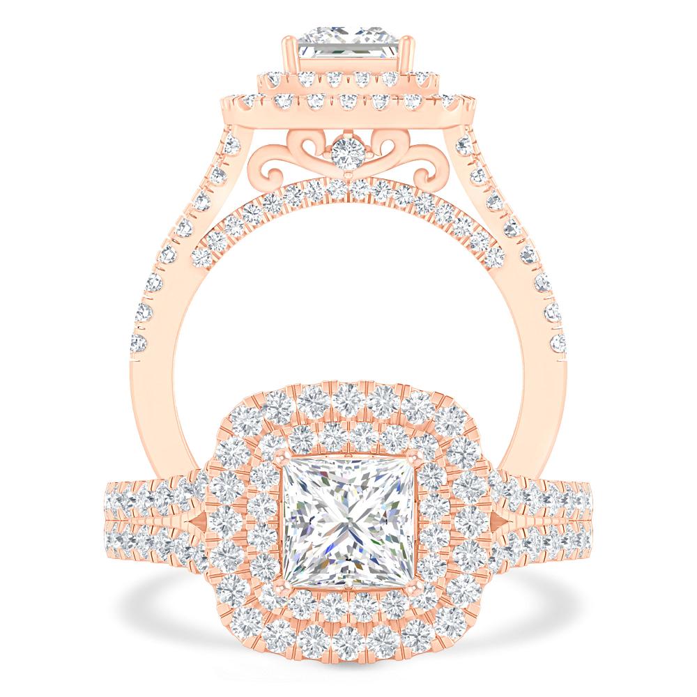 Rose Gold - Diamond
