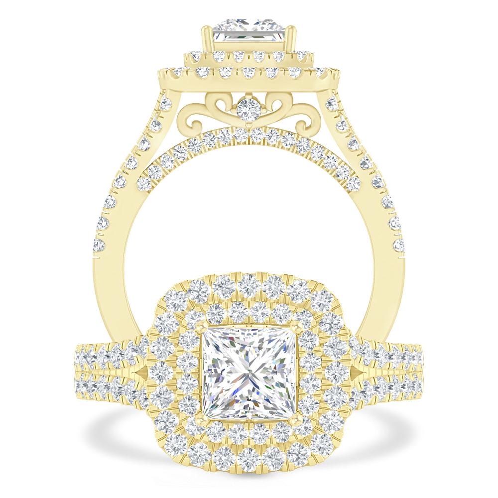 Yellow Gold - Diamond