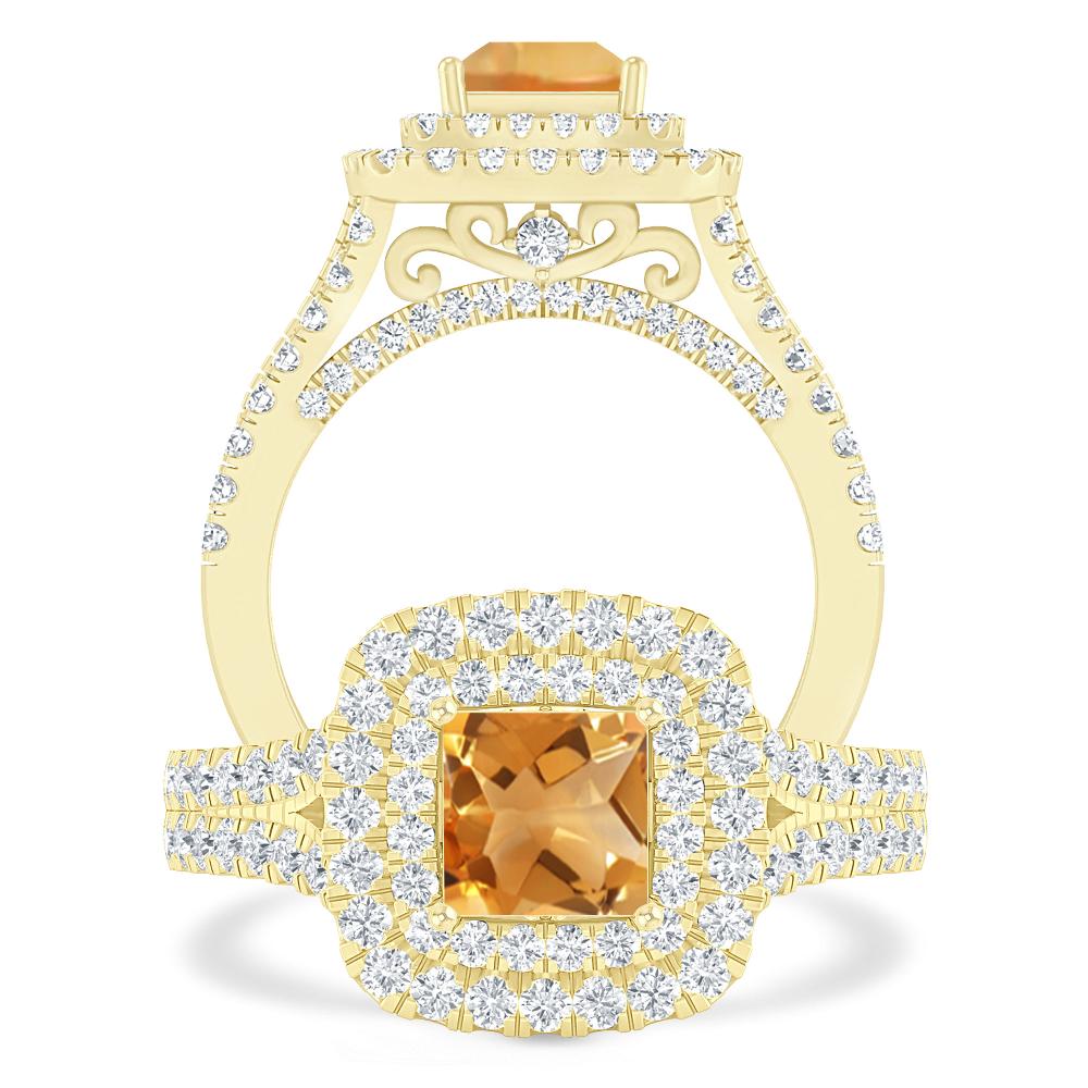 Yellow Gold - Citrine