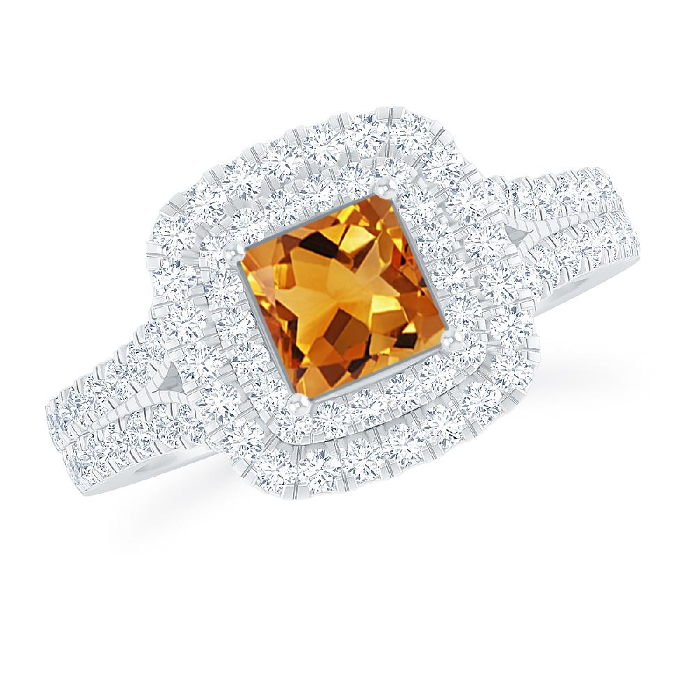 White Gold - Citrine
