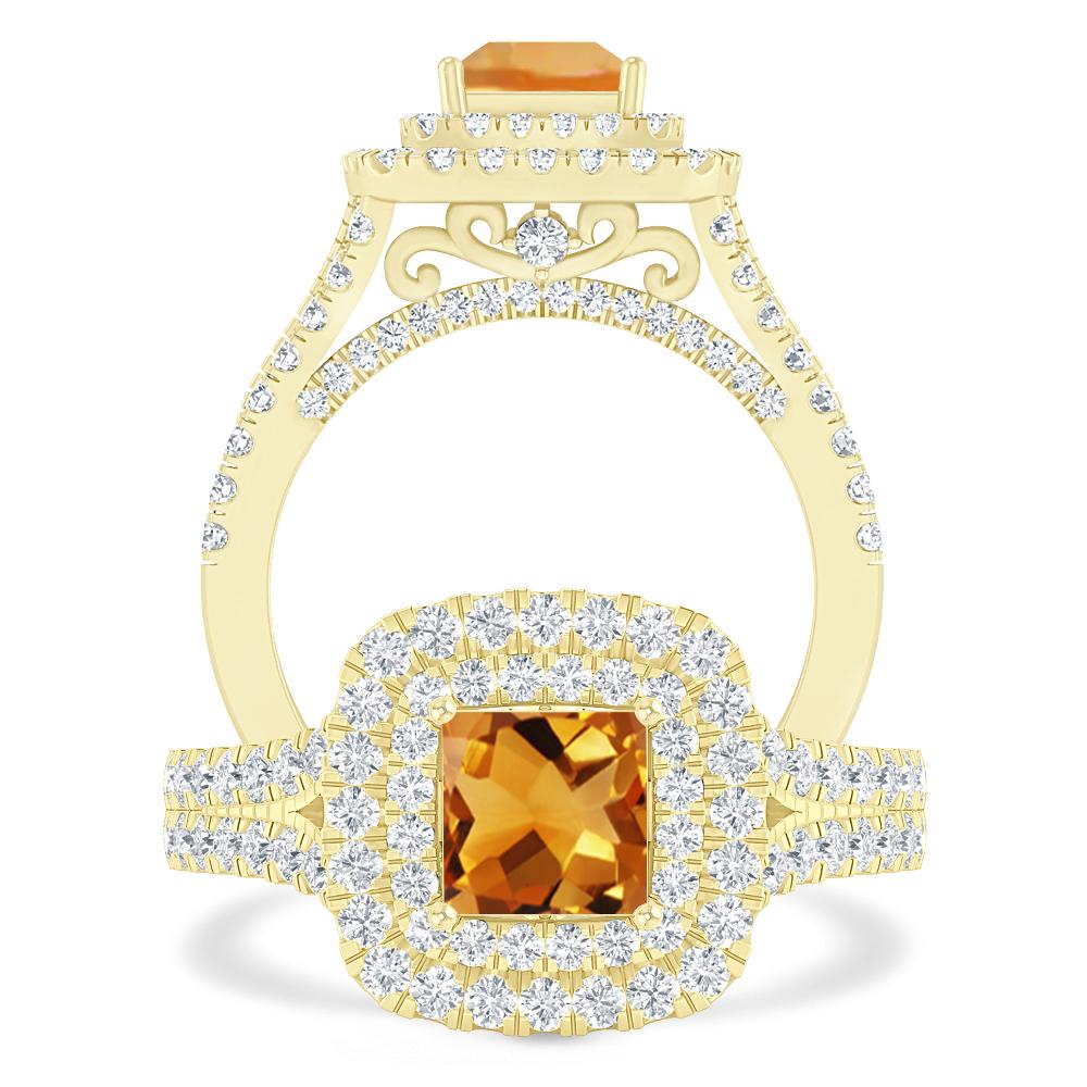 Yellow Gold - Citrine