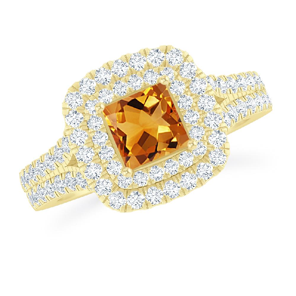 Yellow Gold - Citrine