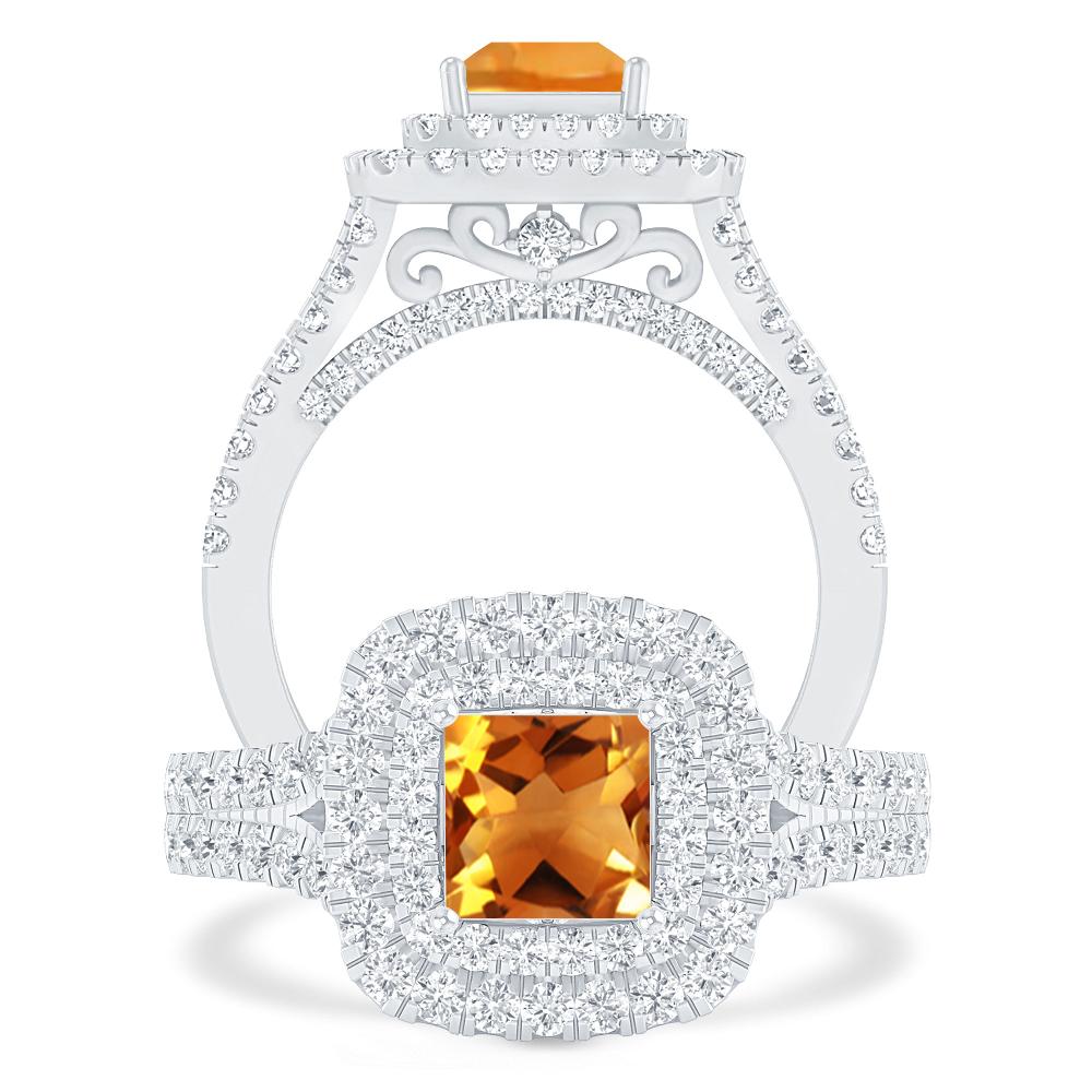 White Gold - Citrine